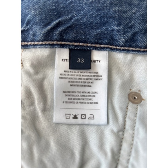 Citizens‎ of Humanity Denim Maxi Comfort Skirt Western See Measurements Below - Picture 6 of 9